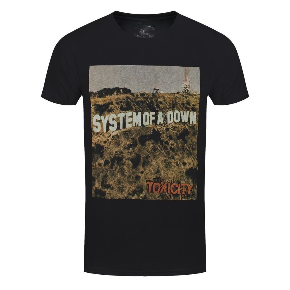 System Of A Down Toxicity Mens Black T-Shirt